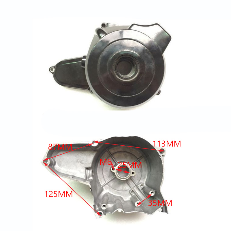 Magneto Engine Motor Case Casing Cover 2 pole Stator Cover for 70cc 90cc 110cc 125cc Go Karts Pit Dirt Bik ATV Quad