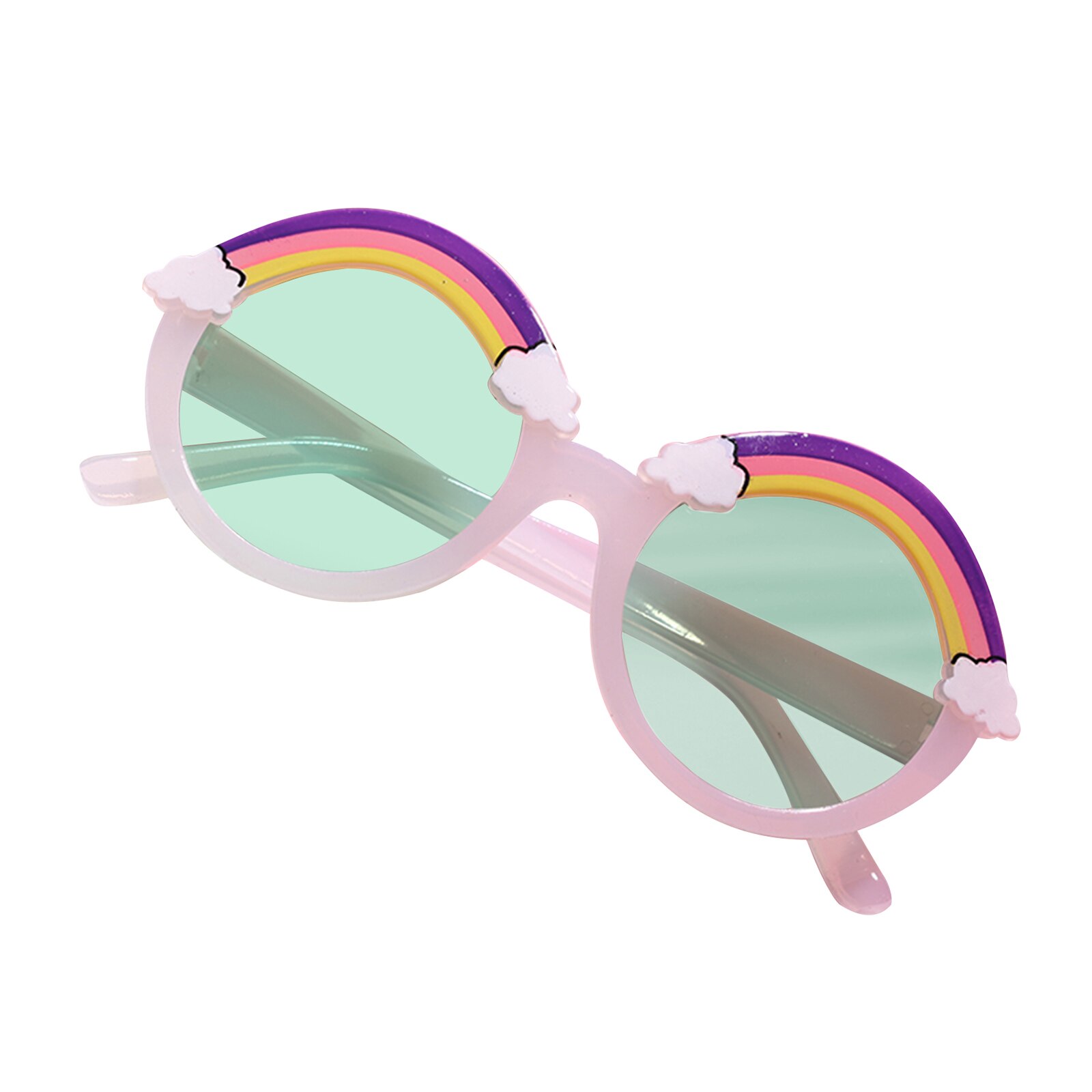 Kids Rainbow Pattern Beach Props for Boys and Girls: F