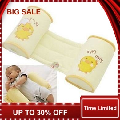 Mode Comfortabele Katoenen Anti Roll Kussen Mooie Baby Peuter Veilige Cartoon Sleep Head Standsteller Anti-rollover 1 Stuk
