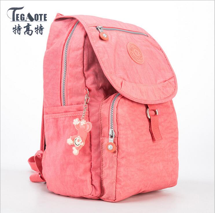 Mochila TEGAOTE de para mujer, mochilas de nailon de para jóvenes, mochilas bonitas para chicas adolescentes, bolso de hombro de colegio para mujeres, mochila