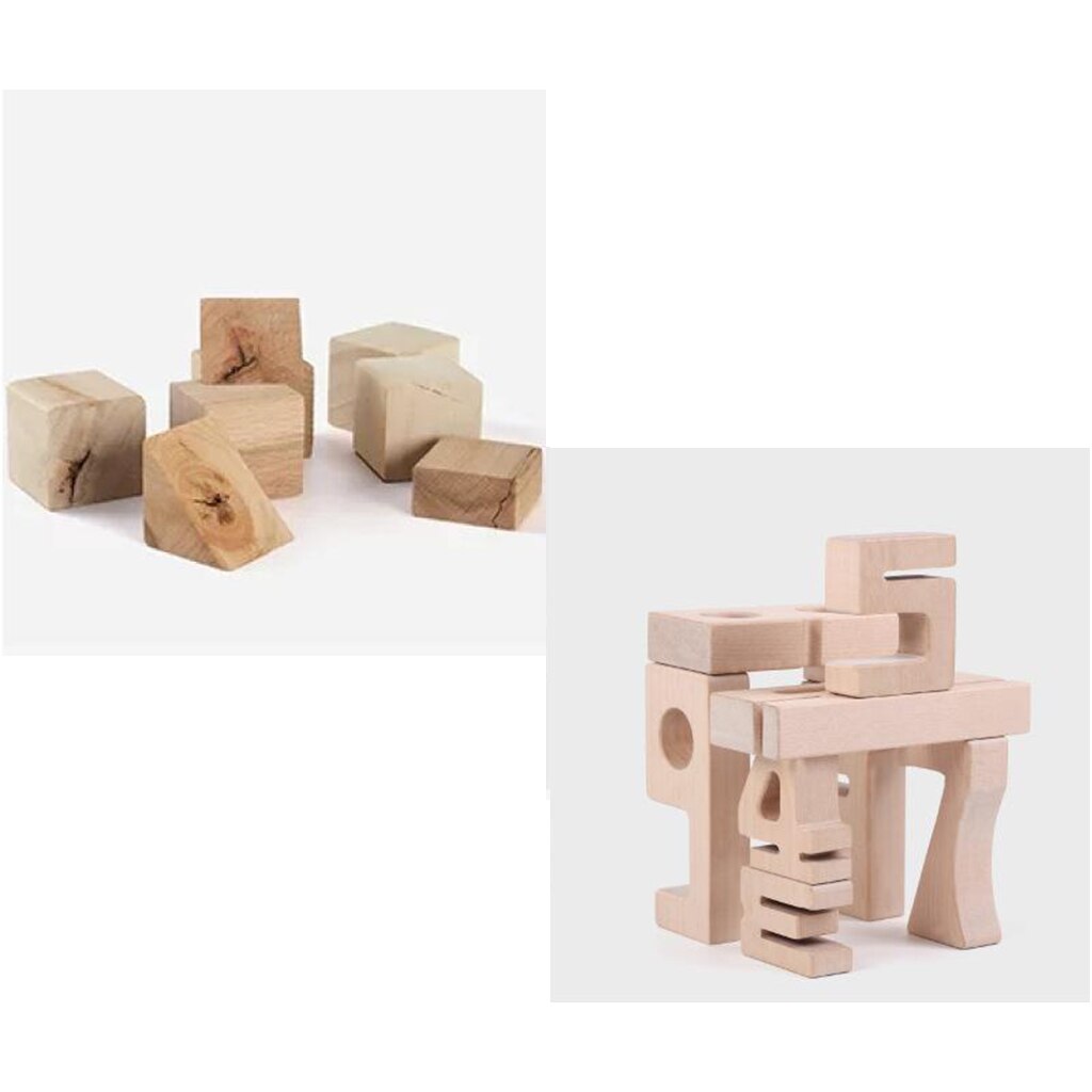 Jeu de construction en bois avec chiffres de 1 à 10, jouets à empiler pour le développement précoce des enfants
