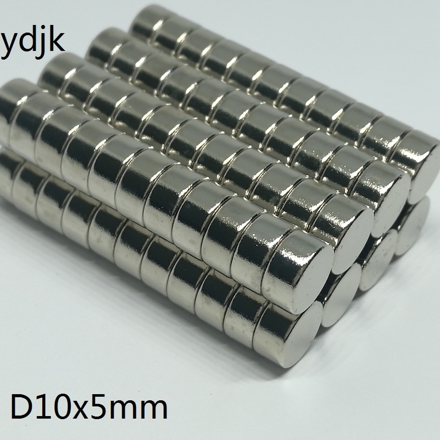 10 20 50 100 Stks/partij Neodymium Magneet 10*5 Disc Magneet 10X5 N38 Sterke Mm Magneet Ndfeb magneten Dia 10 X 5 Nicuni