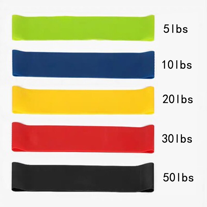 Fitness Folie : Set De 5 Bandes De Résistance Incassables - Multicolore - Neuf