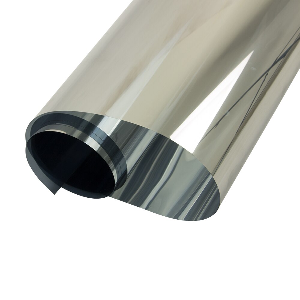Sunice Silver Reflective Home Building Window Film Solar Tint Heat Control Anti-UV One Way Mirrored Privacy Foils Summer USE
