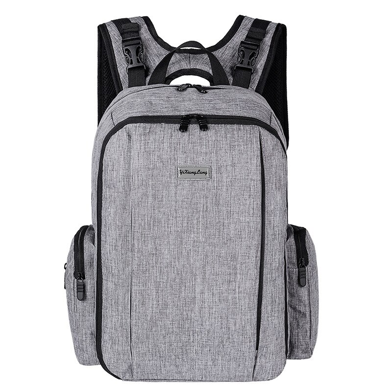 Backpack Maternity Package Waterproof Diaper Bag Multi-functional Portable Mom and Baby Backpack Casual Backpack: Gray