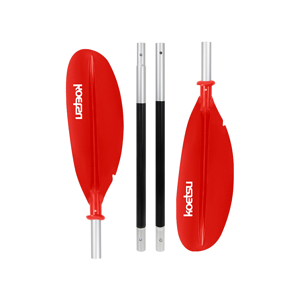 4-delige SUP-peddel Verstelbare dubbele kop Surfpaddle Aluminium Stand Up Paddleboard-peddels voor buitensporten
