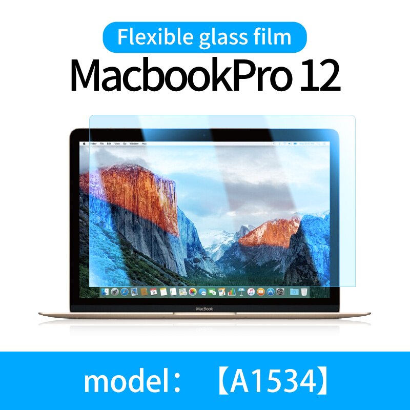 UDMA Anti-blue for Macbook Pro air 13 M1 Chip A2337 2338 Screen Protector 13 15 16 2179 2289 1706 2251 Flexible Glass Film: MacbookPro 12