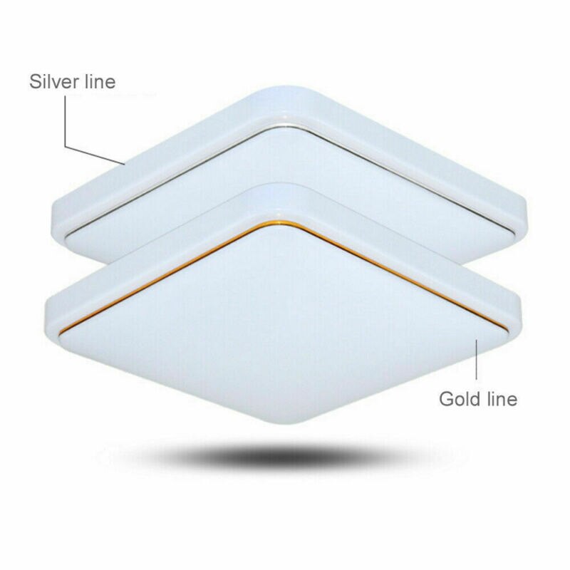 LED Ceiling Light Square Panel Down Lights Living Room Bedroom Kitchen Wall Lamp