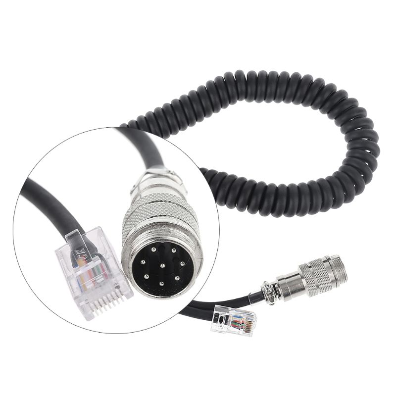 1 PC 8 Pin zu RJ-45 Modulare Stecker Mic Kabel Adapter für Yaesu Mikrofon MD-200 MD-100 M-1 M-100 FT-450 FT-900 FT-991 Transceiver