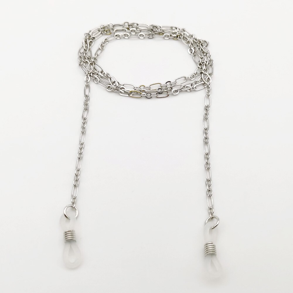 White Imitatie Parel Bril Kettingen Kralen Sunglass Lezen Brillen Ketting Cord Holder Touw Voor Mannen Vrouwen Stellen: 15