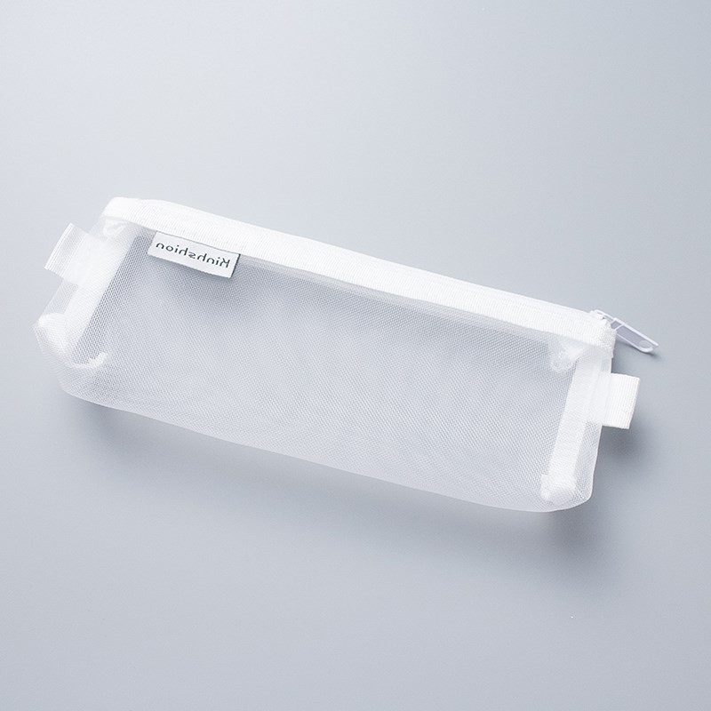 Transparent pennfodral mesh pennväska för barn flickor kontor skolmaterial kawaii brevpapper nylon pennfodral: 335