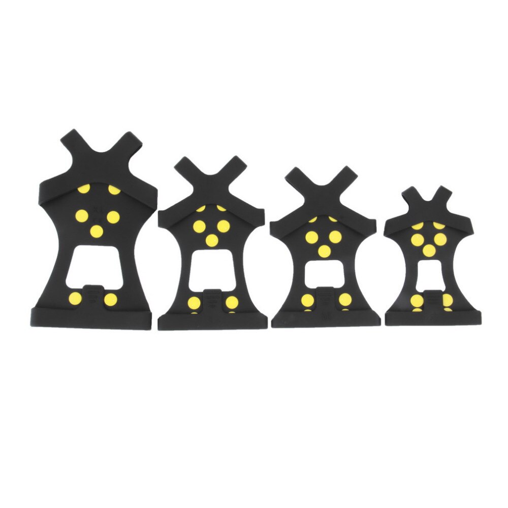 1 Pair Camping Climbing Ice Crampon Anti Slip Ice Snow Walking Shoe Spike Grip Protective Tool Outdoor Equipment
