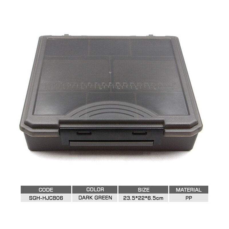 -Carp Fishing 4 Plus 1 Terminal Tackle Box Storage System Bit Box for Sea Anglers 235X220X65mm Fishing Terminal Tackle