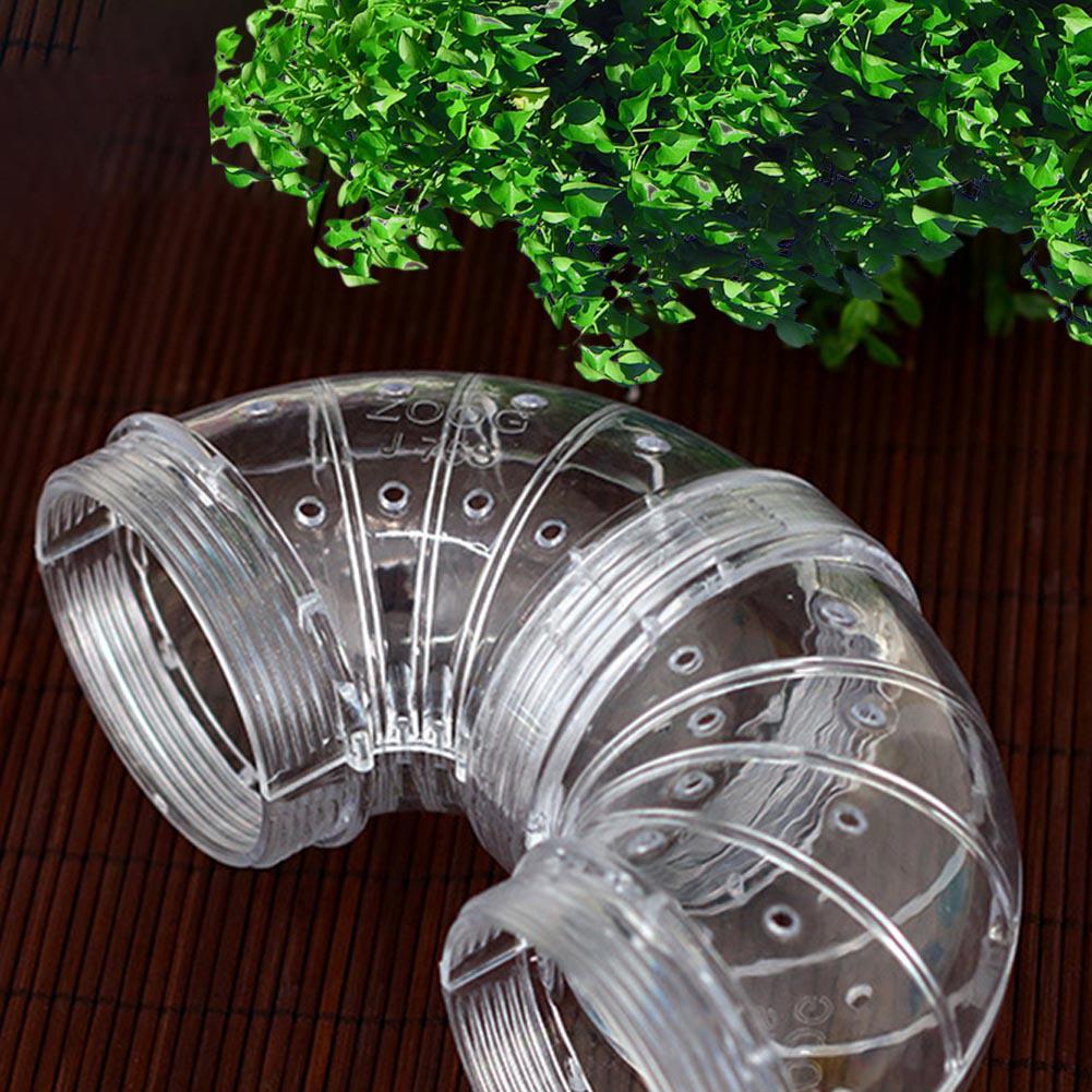 Pet tunnel toy diy bur eksternt tilkoblingstilbehør for hamster: 2 albuer