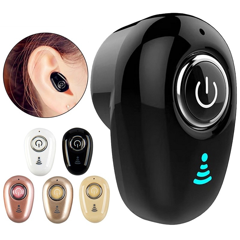 Mini Bluetooth Earphone Wireless In-Ear Invisible Auriculares Earbud Handsfree Headset Stereo with Mic for xiaomi Samsung huawei