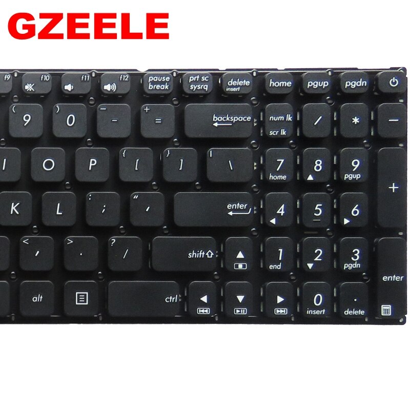 US keyboard voor Asus X541 X541U X541UA X541UV X541S X541SC X541SC X541SA X541UJ Engels laptop toetsenbord zonder frame