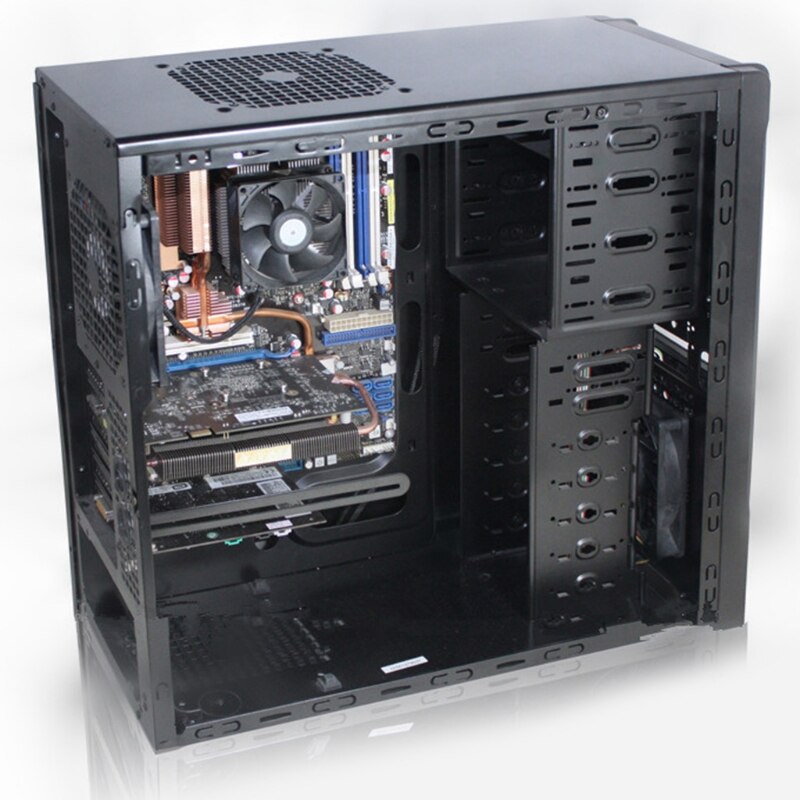 Pour PCI côté soufflé carte graphique ventilateur de refroidissement support de support universel directe