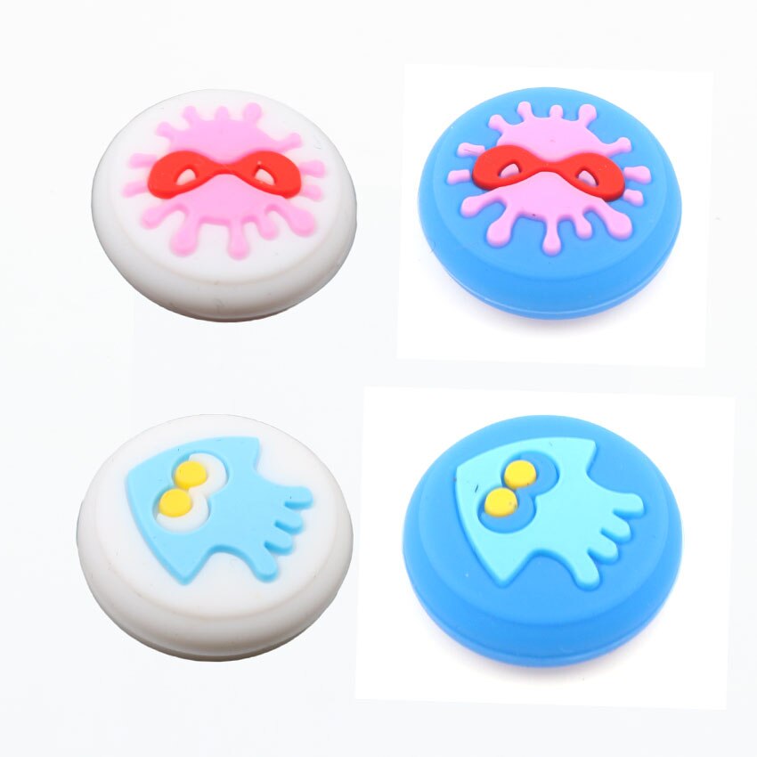 cltgxdd 4pcs Joystick silicone non-slip cap For Nintendo Switch Lite Animal Crossing Analog Stick Grip Controller Joystick Cap: (19-20-27-28)