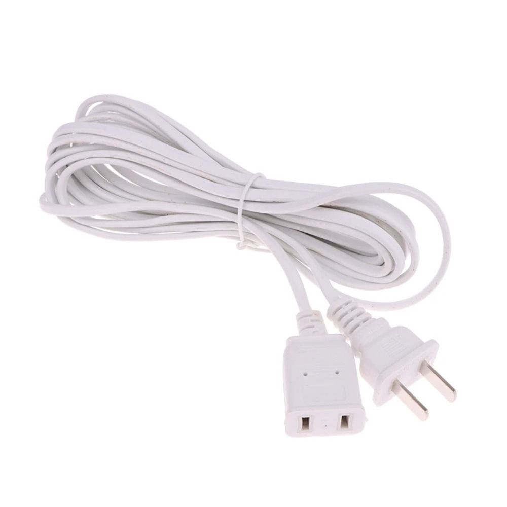 Two-pin AC Power Cord 2/3/5m Copper Power Extension Cord PVC Wire: Gold