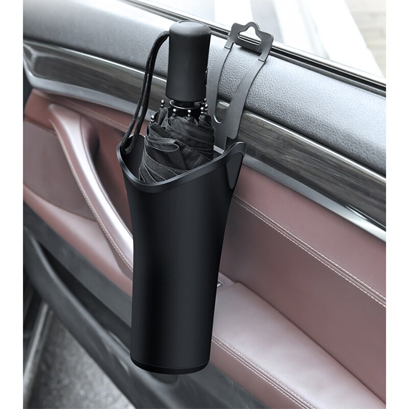 Boîte de rangement de parapluie de voiture multifonctionnelle, organisateur ABS pour Skoda Octavia Fabia Rapid Superb Yeti Roomster