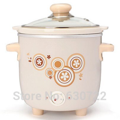 Dani Zhang 220V 70W DDG-7AD pink Electric cookers Ceramic liner 0.6L Slow cooker 14x14x15cm