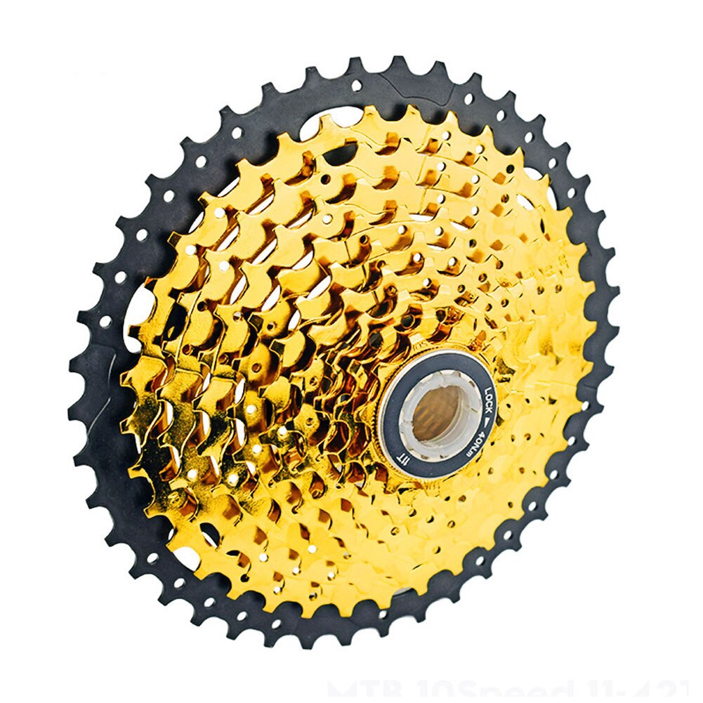 MTB Bicycle 10 Speed 11-50T Cassette Freewheel Bike Flywheel Cog Sprocket Steel Plate Bike Parts Accessories