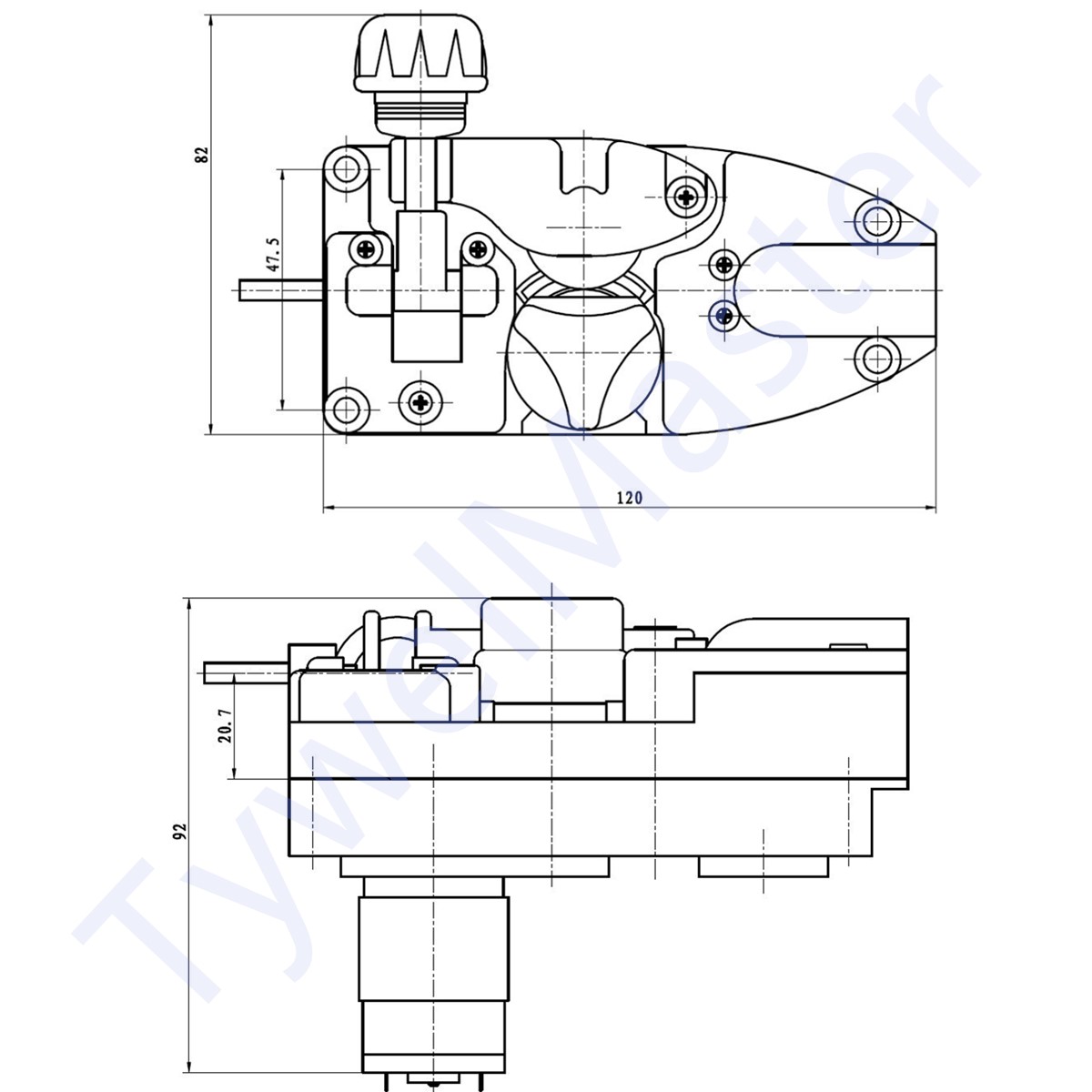 DC 12V Mini Wire Feeder ZK-V-II Mig/MAG Welding Machine Wire Feeding Assembly