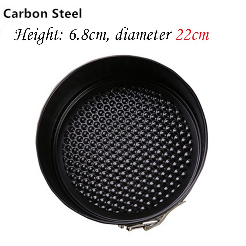 Microwave Pans Round Cheese Cake Molds baking Tray Oven Steel Trays Bread Forms Pan Cookie Cake Pan Mold Pad Oven BBQ pan: 7