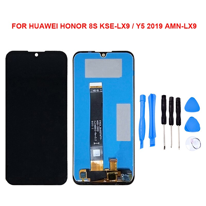 Pour Huawei Honor 8A 8C 8S LCD écran tactile numériseur assemblée sans cadre pièce de remplacement