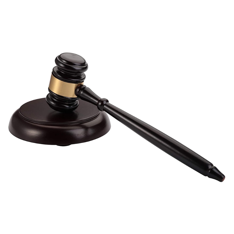 Ensemble de bureau avec marteau et bloc de son, accessoire de bureau, pour avocat, justice, chef du conseil, pour le directeur d&#39;un Club Local