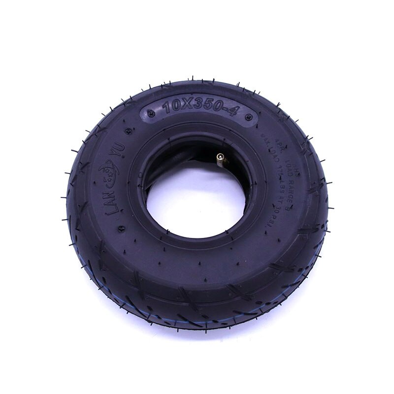 Motorsykkel goped bensin dekk 10 × 350-4 dekk til elektrisk scooter naturgummimateriale 4 " 4 tommers dekk