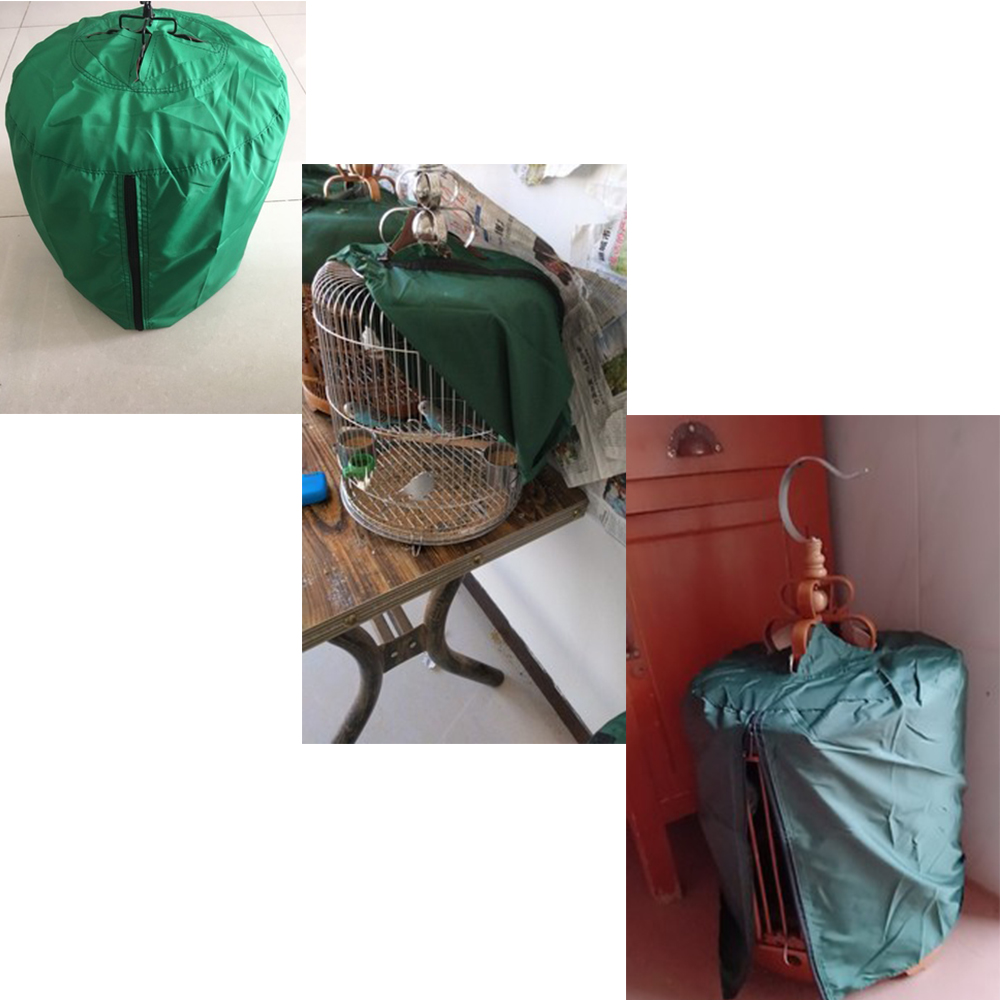 Dikke Duisternis Ademend Vogelkooi Cover Voor Myna Spruw Parkiet Papegaai Winddicht Anti-Interferentie Kooi Cover