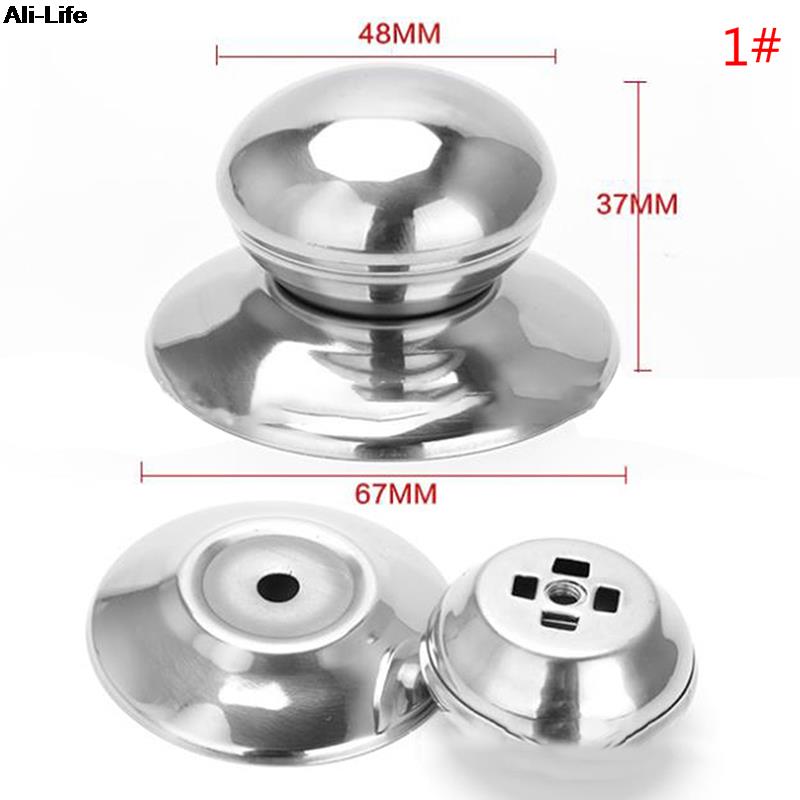 Deksel Voor Kookgerei Pot Steelpan Ketel Deksel Pannen Steelpan Ketel Deksel Vervanging Knoppen Cover Holding Handgrepen Pan Deel: Light Grey