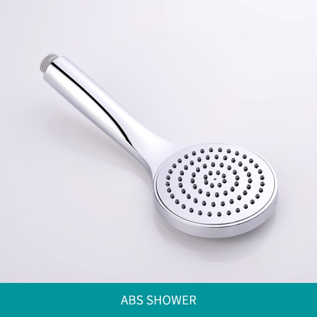 Handheld Showerhead with Adjustable ABS Slider Showering System Spray Chrome Plated Hand Shower: Hand Shower Only