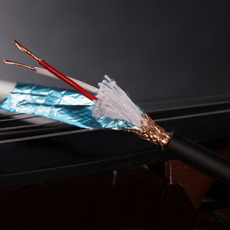 GuSuo 2 Meter Copper Wire OFC Line For DIY Mic XLR Interconnect Audio Cable Microphone line 2M