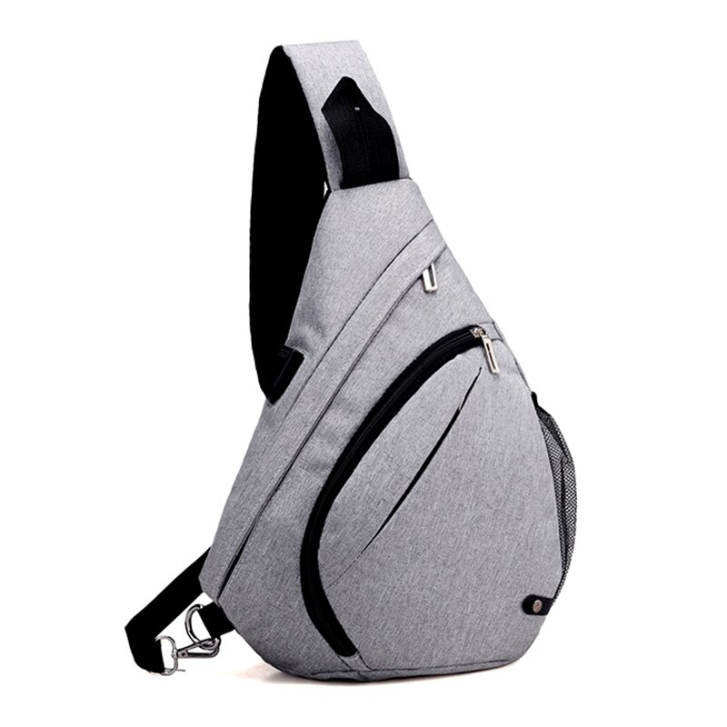 Large Capacity Chest Bag for Men - Nylon Sling Bag, Crossbody Travel Duffle