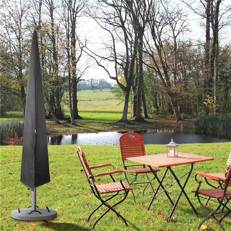 Waterdichte Patio Paraplu Met Rits Outdoor Paraplu Winddicht Beschermende Cover Tuin Cantilever Parasol Paraplu Case