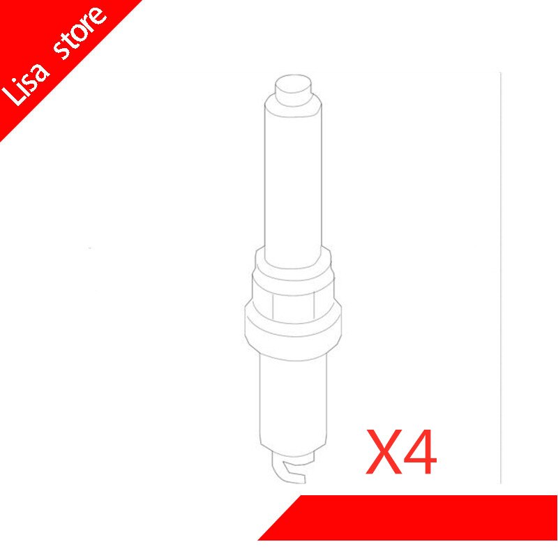 4pcs/lot Spark Plugs For Great Wall 1.5T engine special spark plug Iraurita YM-IK7RTA