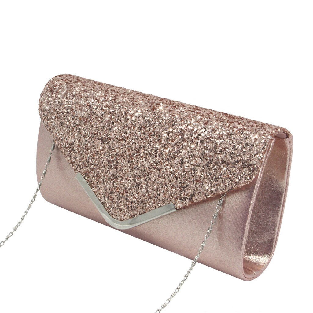 Aelicy Women's Clutch Silver Ladies' Evening Purse Vintage Chain Wallet Party Envelope Phone Handbag Bolsa Feminina