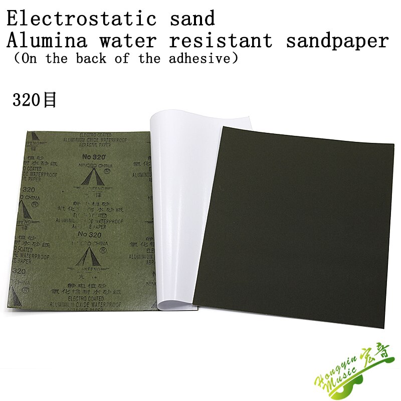 Självhäftande sandpapper självhäftande vattentålig slipning träbearbetning fin sandpapper slät sandpapper mekanisk sänggrindi