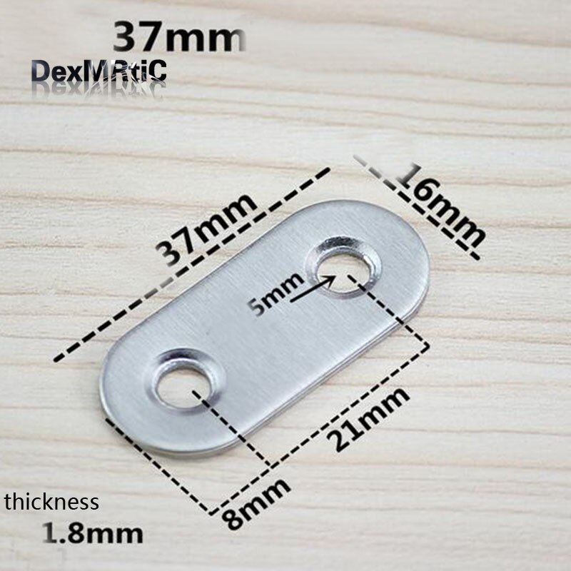 Raccords fixes support d&#39;angle en acier inoxydable | 10 pièces, raccords pour Tables et chaises, quincaillerie de meuble