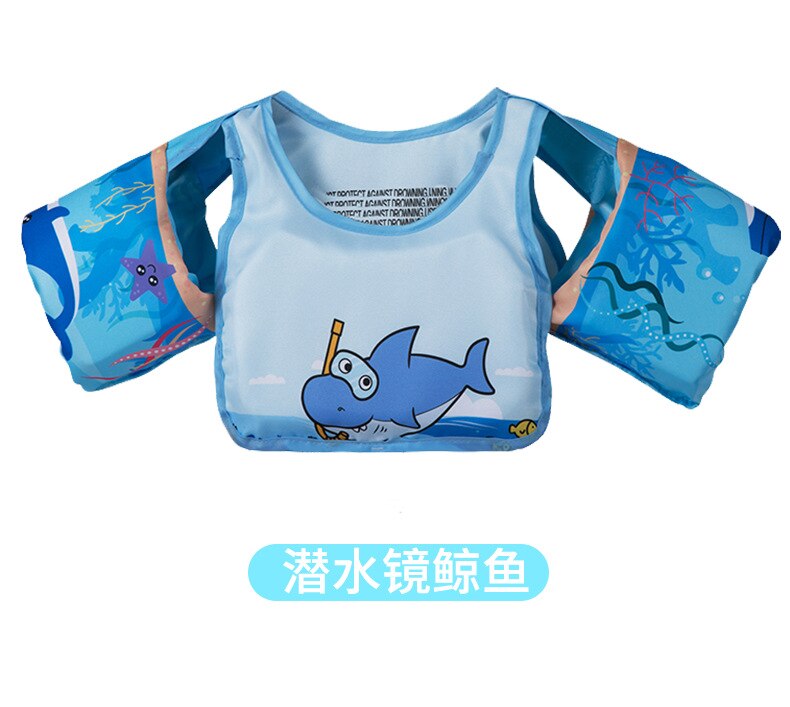 Summer Kid Beach Toys Cartoon Unicorn Life Jacket Safety Vest Cute Flamingo Swimming Fish Baby Outdoor Play Set Sand Toys: Whale