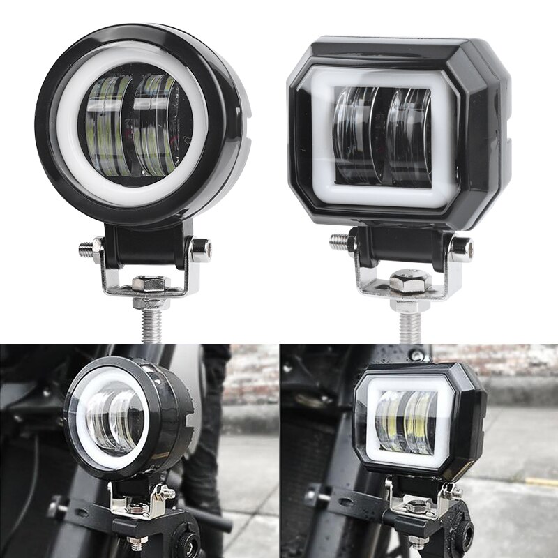3 &quot; 7d led arbejdslys 20w kørelygter tågelygte kørelys hvid 6000k til biler motorcykel atv suv 12v 24v