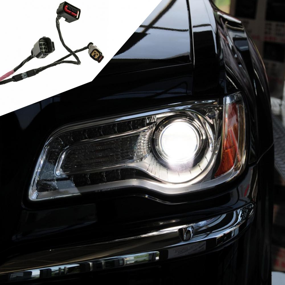 Headlight Harness Easy Installation Replaceable Lamp Wiring Harness Car Accessory 05087271AA for Chrysler 300 2006