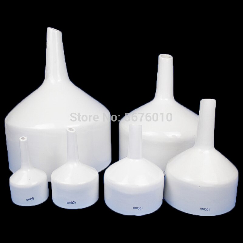 Entonnoir Buchner en porcelaine, 40mm à 150mm, Kit de filtre de Filtration de laboratoire de chimie, outils d'entonnoir poreux 1 pièce