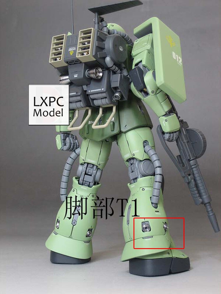 Gundam Metal Upgrade Onderdelen Metalen Tonic Joint Cover Ingelegd Metalen Mondstuk Z1