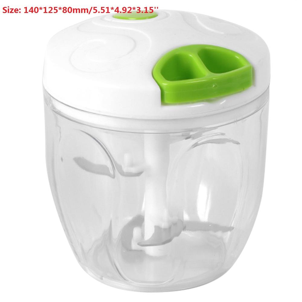 Handleiding Fruit Groente Chopper Hand Pull Voedsel Cutter Ui Noten Grinder Mincer Shredder Multifunctionele Keuken Accessoires: h