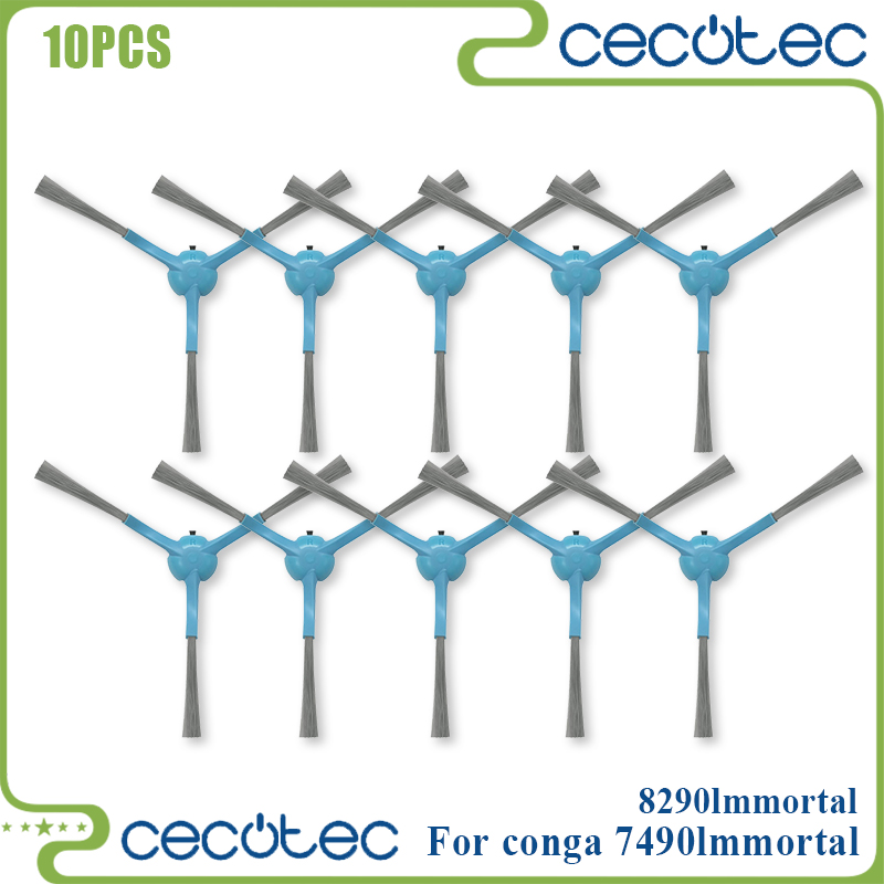 For Cecotec Conga Compatible 7490 Immortal / 8290 Immortal / Kabum Smart 900 Spare Parts Brush Mop Filter Dust Bag Accessories: Gold
