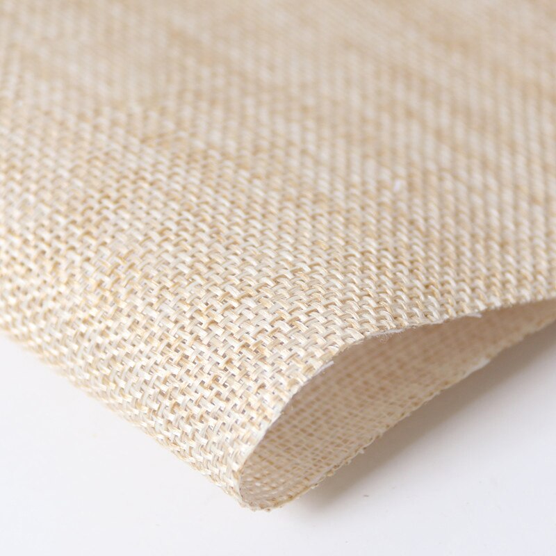1.46 x 0.5m støvtæt hør stof højtaler net cover klud ensfarvet sofa baggrund hjem tekstil stof akustisk: 03
