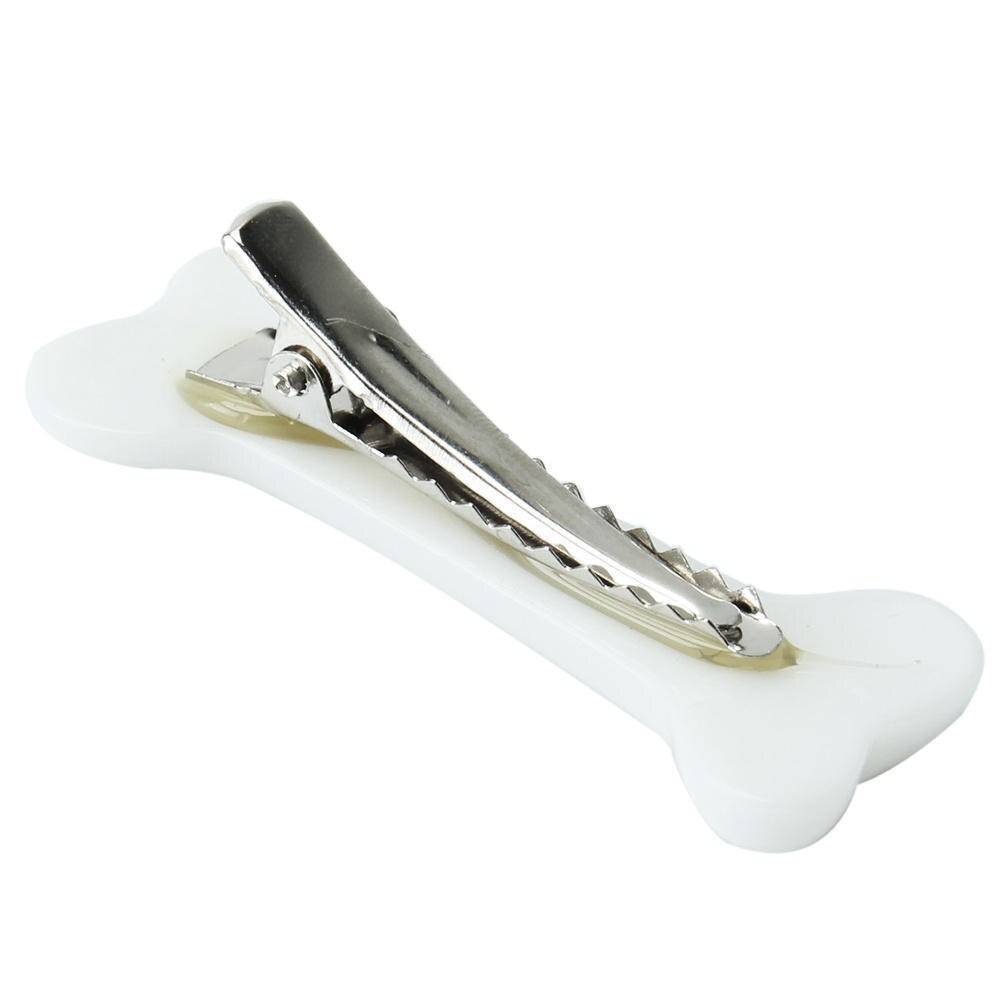 6Pcs Vrouwen Gril Leuke Vivid Dog Bone Hair Clips Side Band Haarspeld